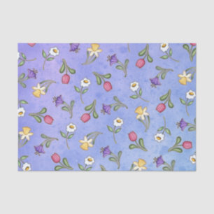 Spring Flowers Tissue Paper