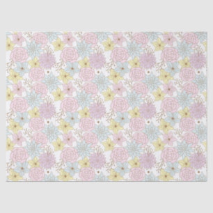 spring flowers tissue paper