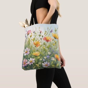 Spring Flowers Tote Bag