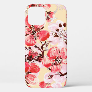 Spring Flowers U Pattern iPhone 12 Case