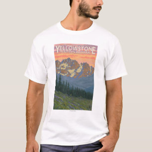 Spring Flowers - Yellowstone National Park T-Shirt