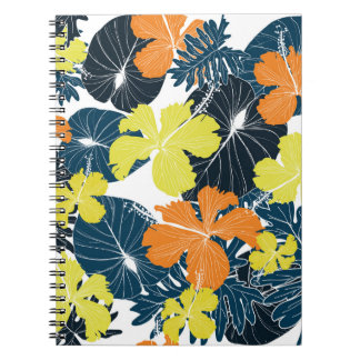 Spring Flowery: Vintage Floral Texture Notebook