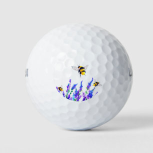 Spring Flying Bees Golf Balls