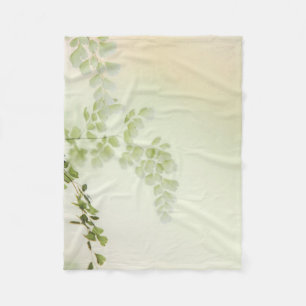 Spring Foliage Fleece Blanket