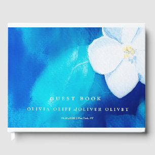 Spring Fondness Wedding Guest Book