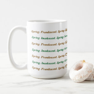 Spring For Words Coffee Mug