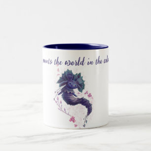 spring   forest animal Two-Tone coffee mug
