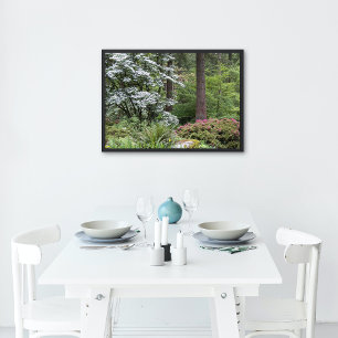 Spring Forest Garden Landscape  Photo Print