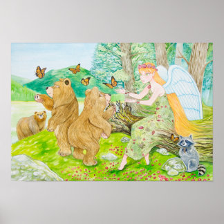 « Spring Forêts » Poster