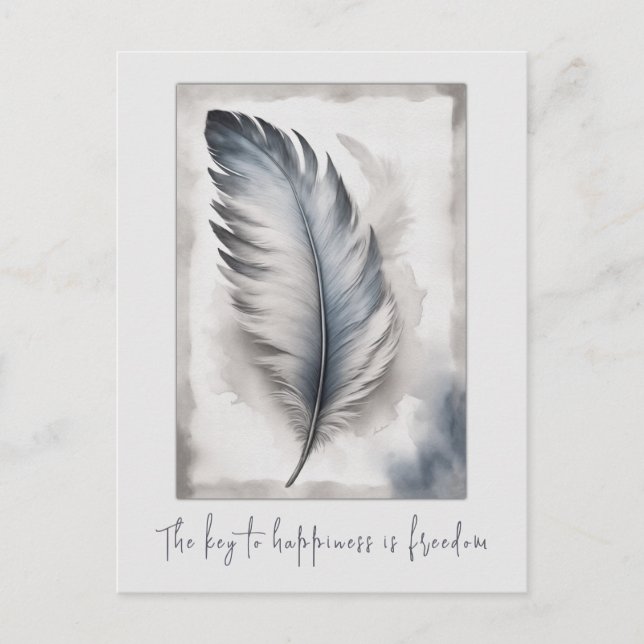 spring Freedom Card postcard (Front)