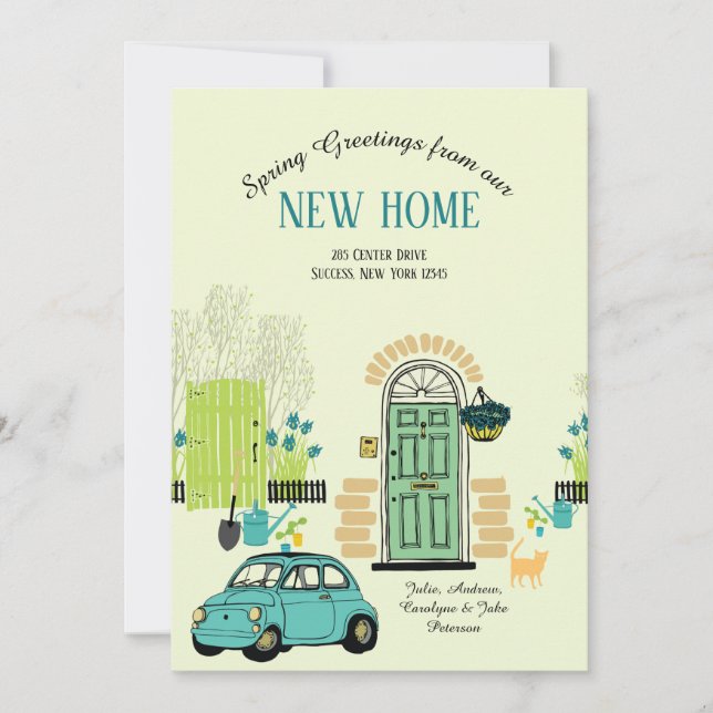 Spring Front Door Moving Announcement (Front)