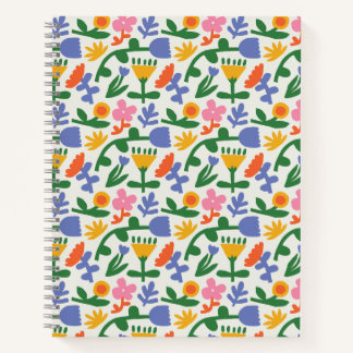 Spring Fun Floral Notebook