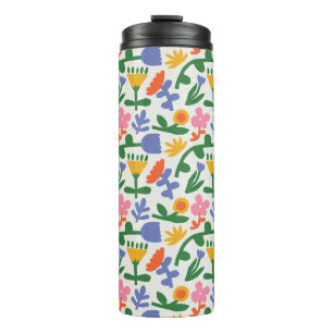 Spring Fun Floral Thermal Tumbler