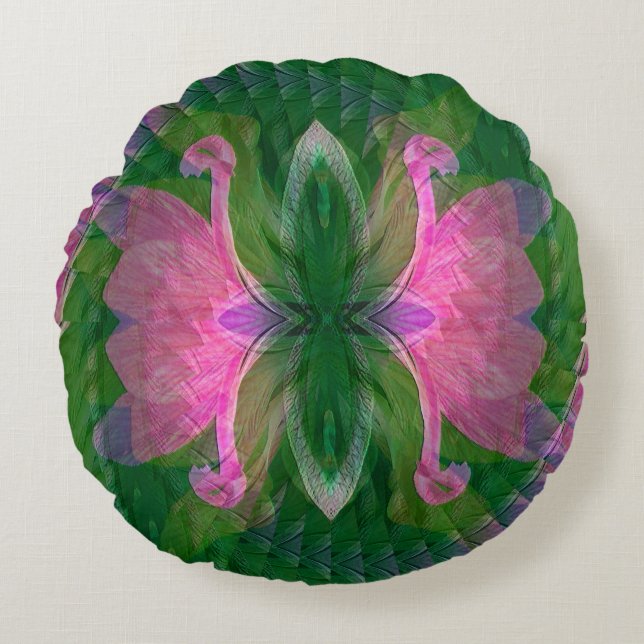 Spring Fun...... Round Pillow (Front)