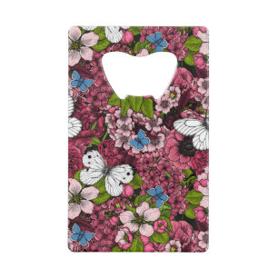 Spring garden 2 credit card bottle opener