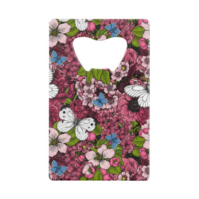 Spring garden 2 credit card bottle opener (Front)