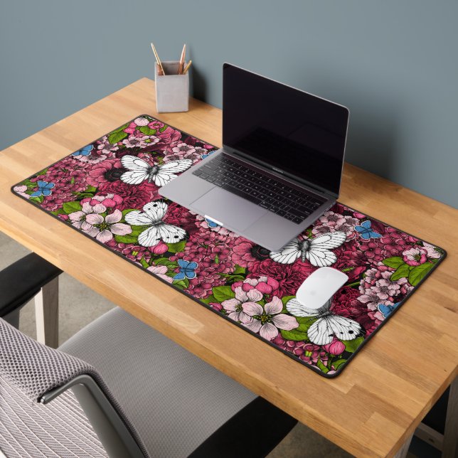 Spring garden 2 desk mat (Office 2)