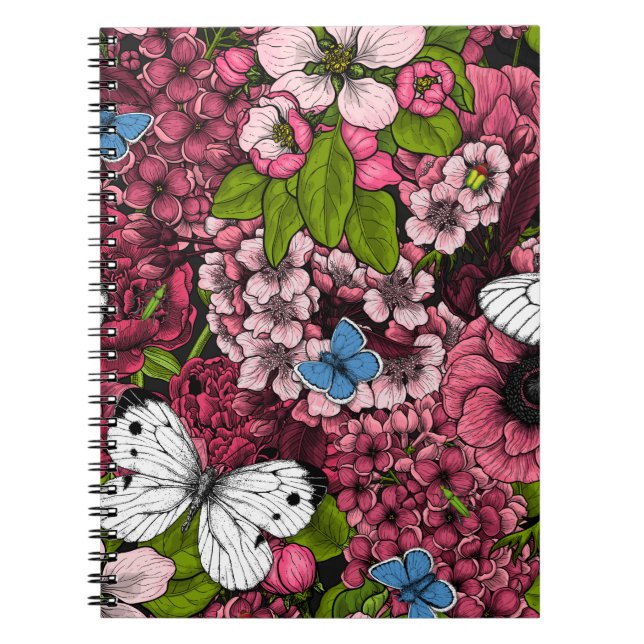 Spring garden 2 notebook (Front)