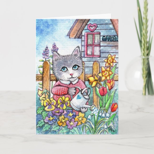 Spring Garden Card (Front)
