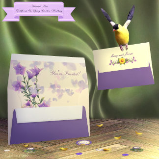 Spring Garden Collection Cream Envelope