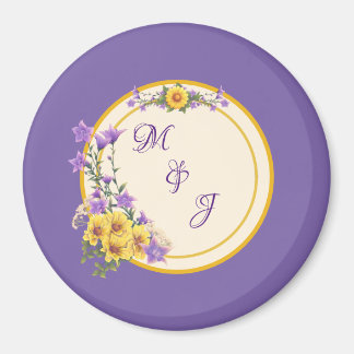 Spring Garden Collection Cream Magnet