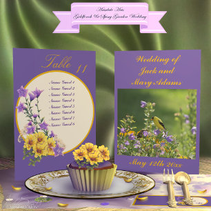 Spring Garden Collection Cream Table Number