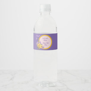 Spring Garden Collection  Water Bottle Label