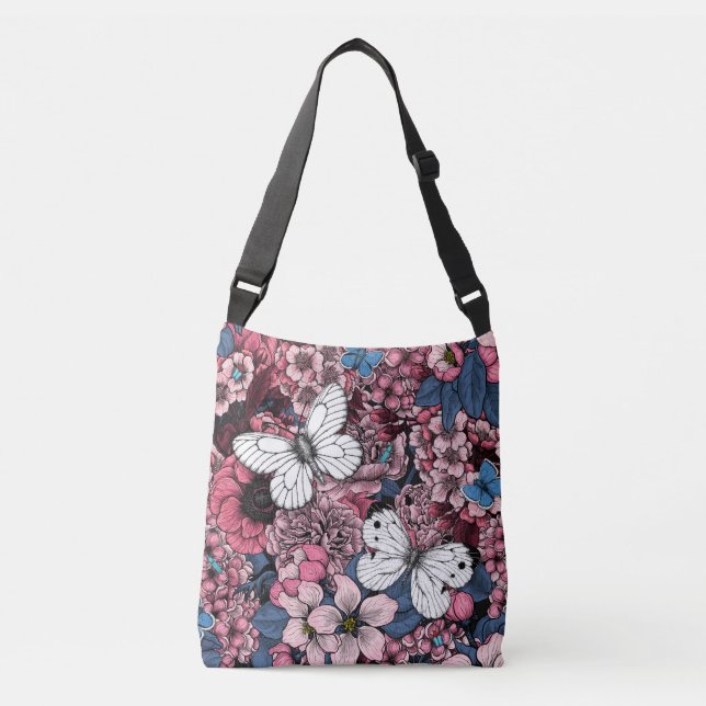 Spring garden crossbody bag (Front)