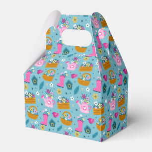 Spring Garden Flowers Favor Box