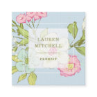 Spring Garden in Blue | Trendy Floral