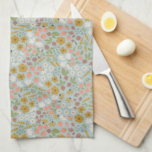 Spring Garden Kitchen Towel