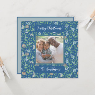 Spring Garden Mother Day Robin Nest QueenAnn Photo Card