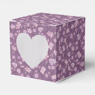 Spring Garden Mother's Day Asian Flowers Japanese Favor Box