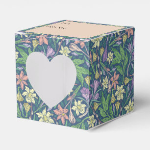 Spring Garden Mother's Day Daffodils Crocuses Favor Box