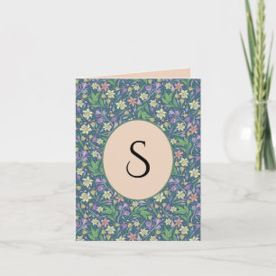 Spring Garden Mother's Day Daffodils Crocuses Note Card