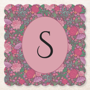 Spring Garden Mother's Day Japanese Paper Lanterns Coaster