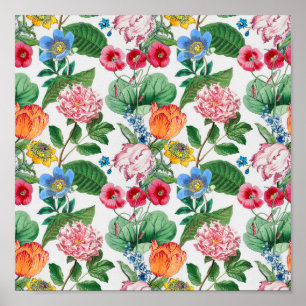 Spring garden poster