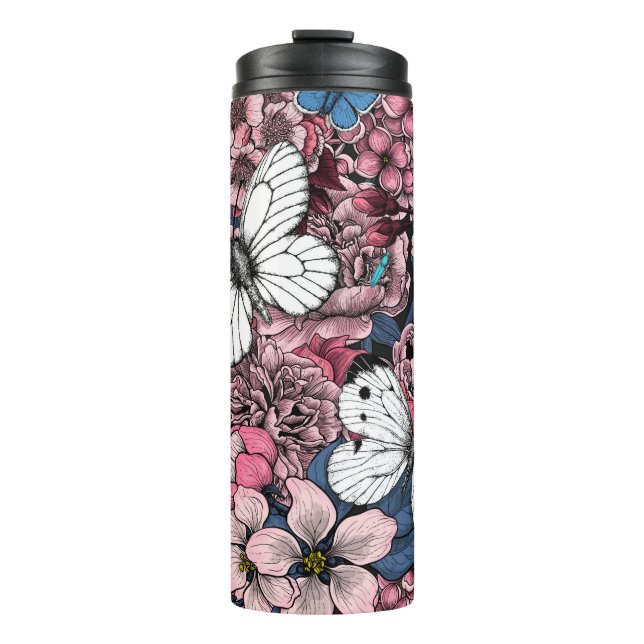 Spring garden thermal tumbler (Front)