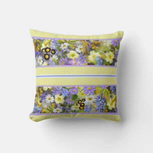 Spring Garden Throw Pillow