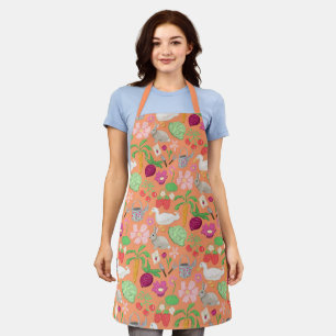Spring Gardening Theme Apron