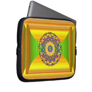 Spring Gem Mandala Laptop Sleeve