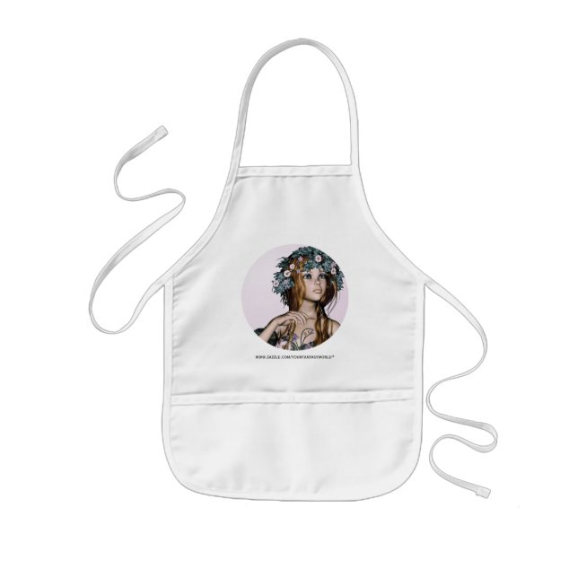 Spring Girl Kids Apron (Front)