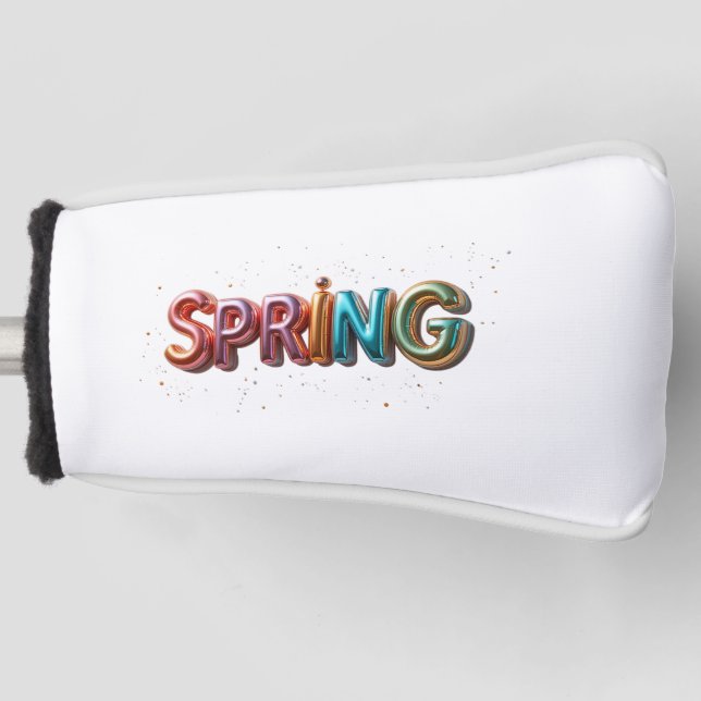 spring golf head cover (Front)