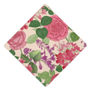 spring graduation cap topper