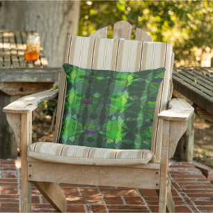 spring green 001 Throw Pillow