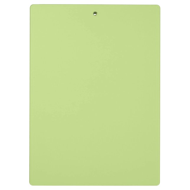 Spring Green Colour Ready to Customize Clipboard (Back)