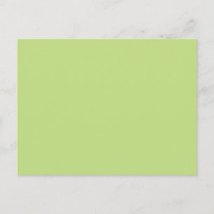 Spring Green Colour Ready to Customize Postcard