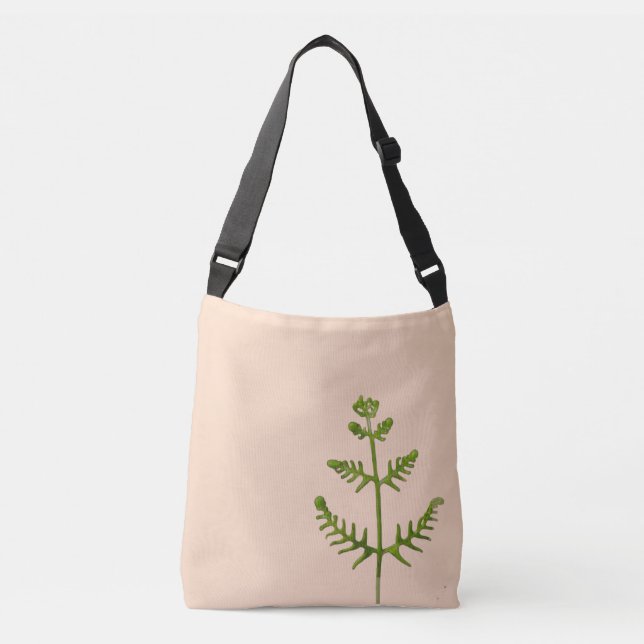 spring green  crossbody bag (Front)