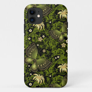 Spring Green-gold Pattern iPhone 11 Case