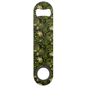 Spring Green-gold Pattern Speed Bottle Opener